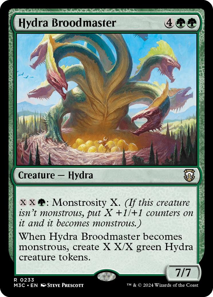 Hydra Broodmaster [Modern Horizons 3 Commander] | Gear Gaming Fayetteville