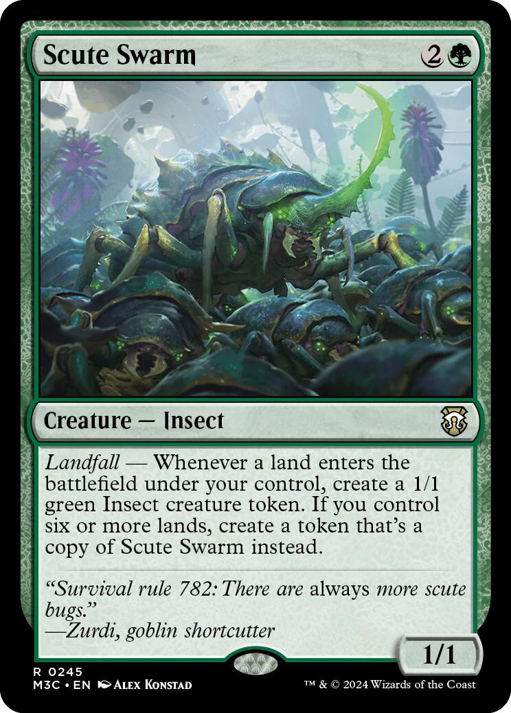 Scute Swarm [Modern Horizons 3 Commander] | Gear Gaming Fayetteville