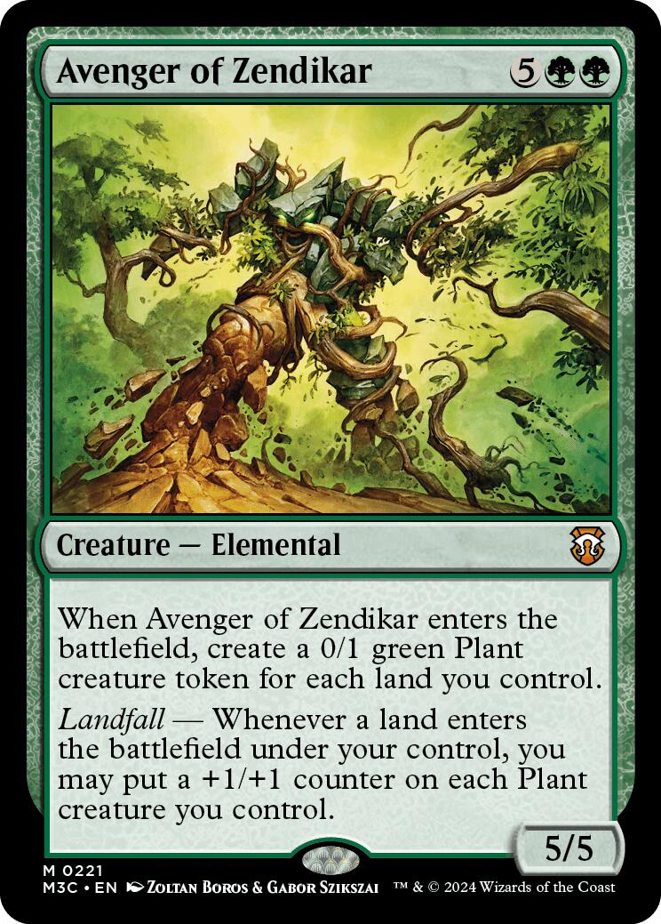 Avenger of Zendikar [Modern Horizons 3 Commander] | Gear Gaming Fayetteville