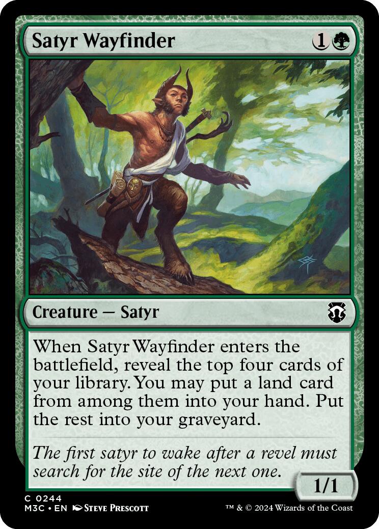 Satyr Wayfinder [Modern Horizons 3 Commander] | Gear Gaming Fayetteville