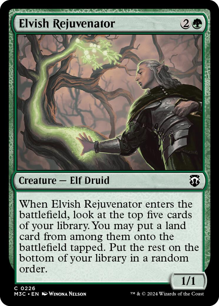 Elvish Rejuvenator [Modern Horizons 3 Commander] | Gear Gaming Fayetteville