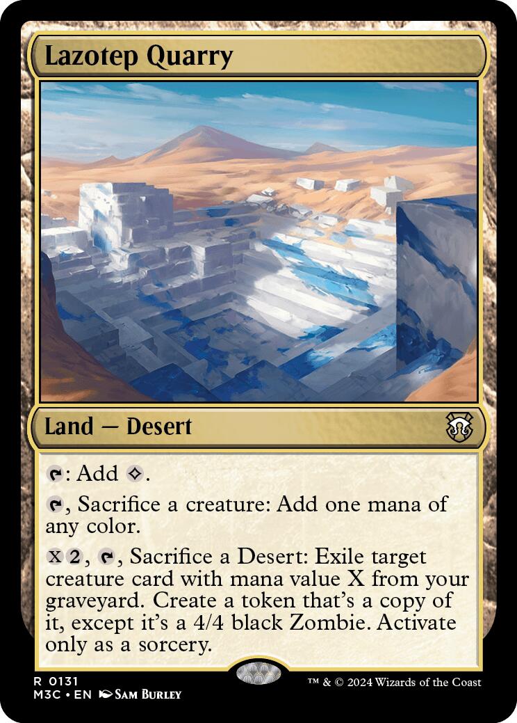 Lazotep Quarry [Modern Horizons 3 Commander] | Gear Gaming Fayetteville