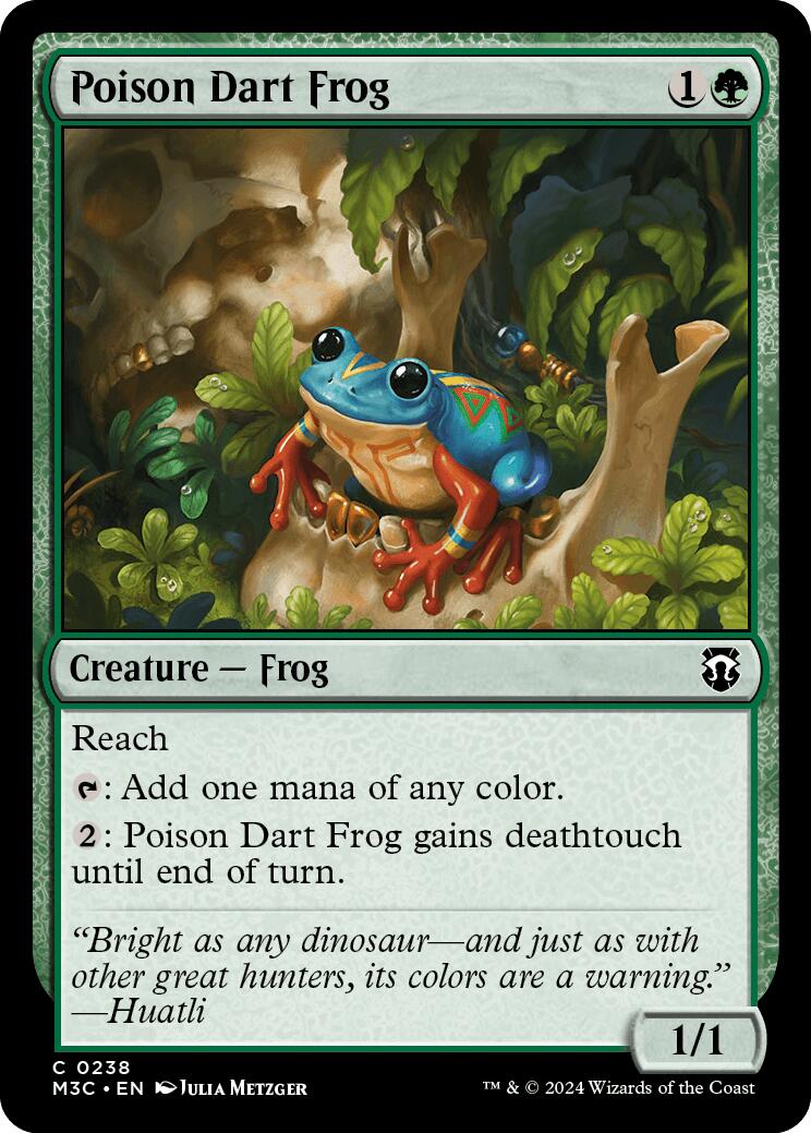 Poison Dart Frog [Modern Horizons 3 Commander] | Gear Gaming Fayetteville