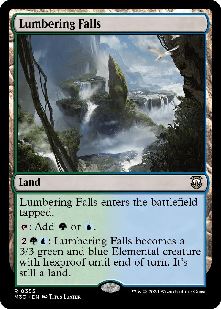 Lumbering Falls [Modern Horizons 3 Commander] | Gear Gaming Fayetteville