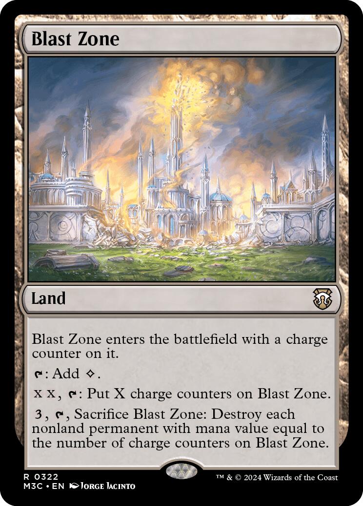 Blast Zone [Modern Horizons 3 Commander] | Gear Gaming Fayetteville