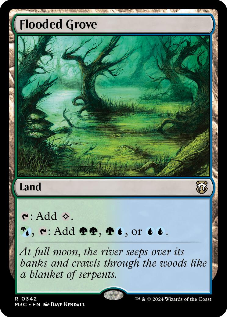 Flooded Grove [Modern Horizons 3 Commander] | Gear Gaming Fayetteville