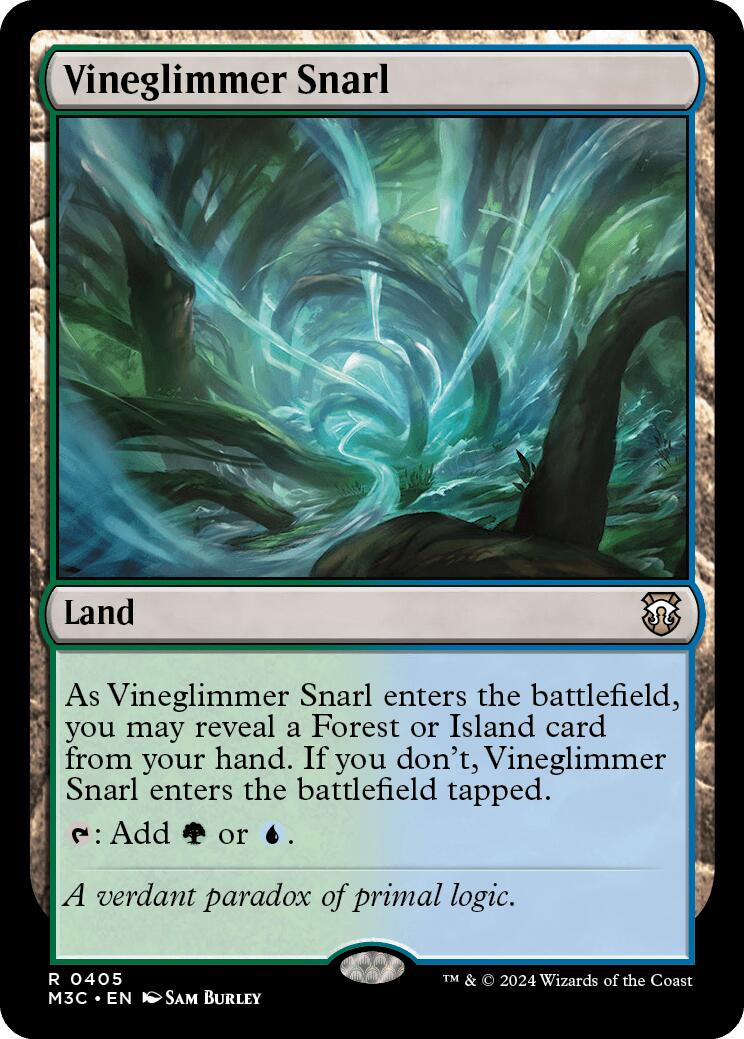 Vineglimmer Snarl [Modern Horizons 3 Commander] | Gear Gaming Fayetteville