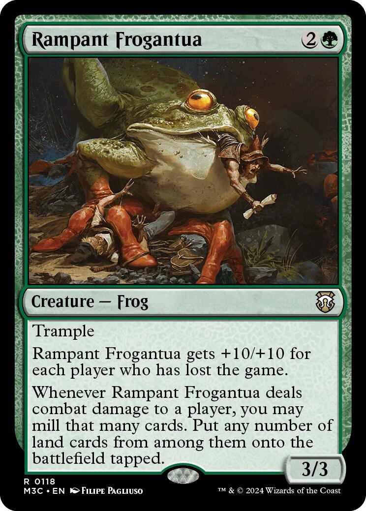 Rampant Frogantua [Modern Horizons 3 Commander] | Gear Gaming Fayetteville