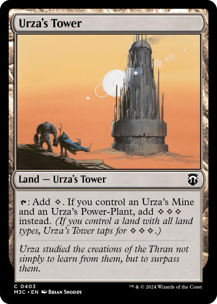 Urza's Tower [Modern Horizons 3 Commander] | Gear Gaming Fayetteville