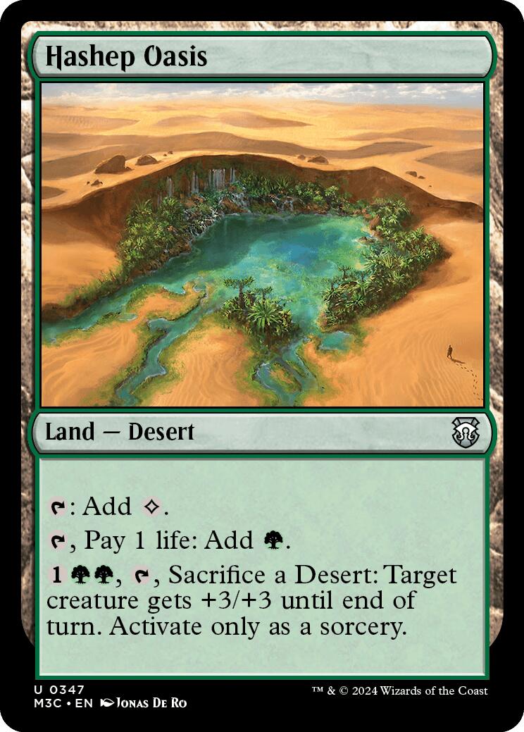 Hashep Oasis [Modern Horizons 3 Commander] | Gear Gaming Fayetteville