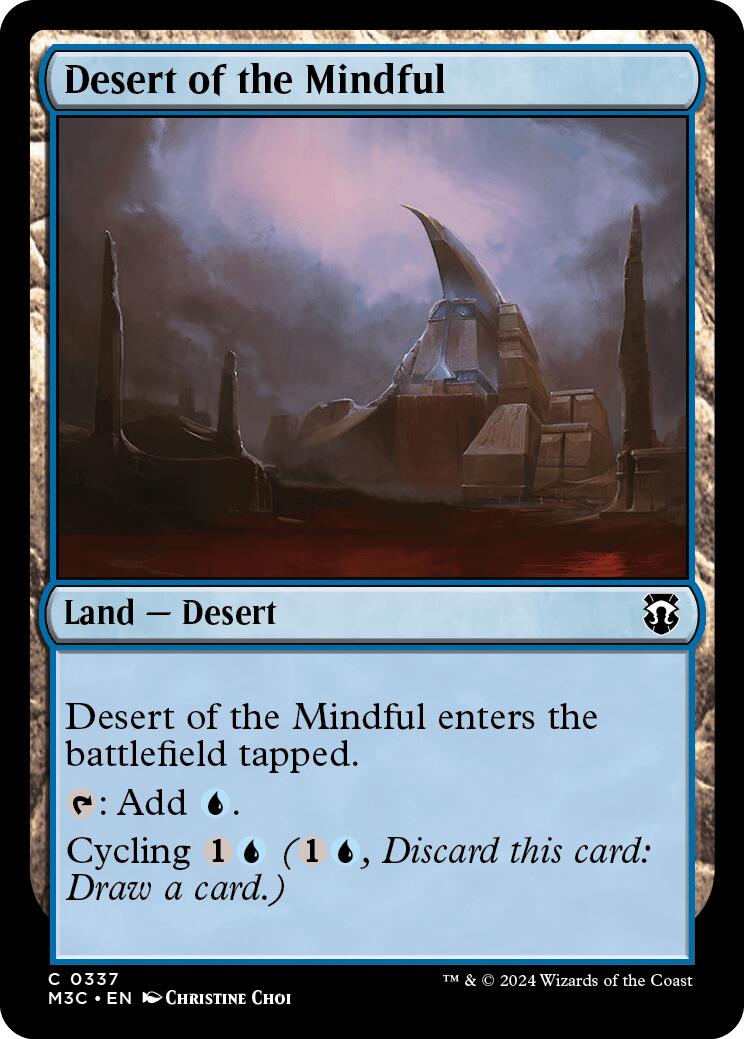 Desert of the Mindful [Modern Horizons 3 Commander] | Gear Gaming Fayetteville