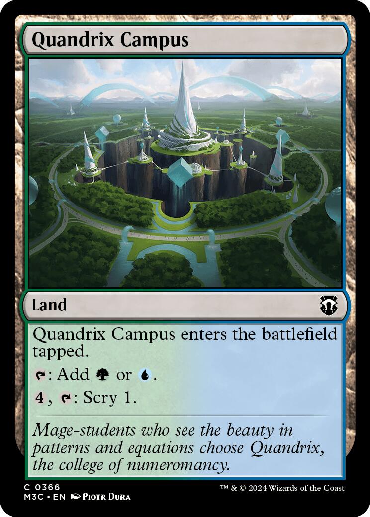 Quandrix Campus [Modern Horizons 3 Commander] | Gear Gaming Fayetteville