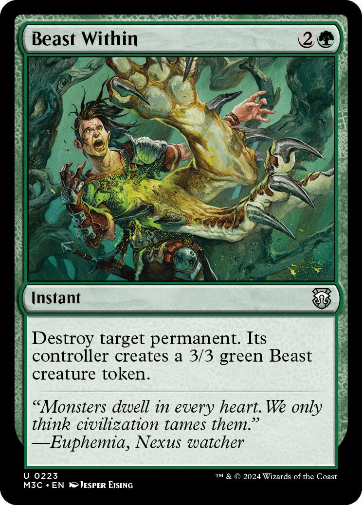 Beast Within [Modern Horizons 3 Commander] | Gear Gaming Fayetteville