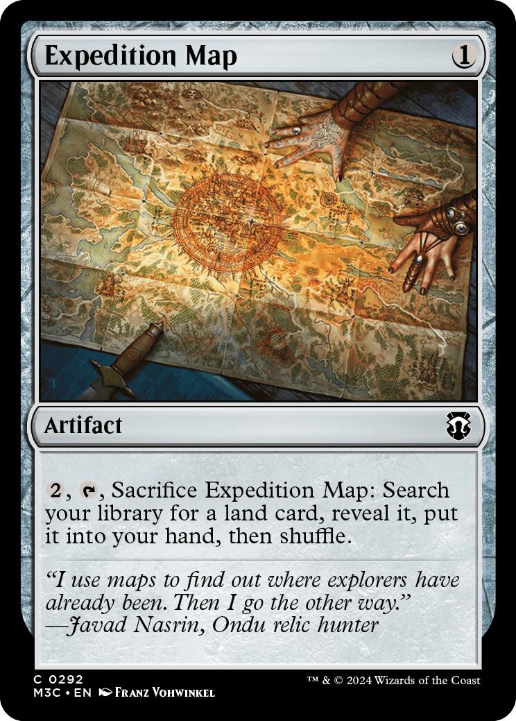 Expedition Map [Modern Horizons 3 Commander] | Gear Gaming Fayetteville