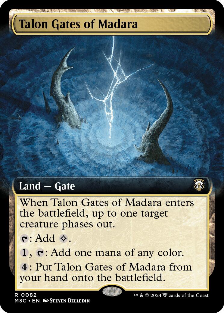 Talon Gates of Madara (Extended Art) [Modern Horizons 3 Commander] | Gear Gaming Fayetteville