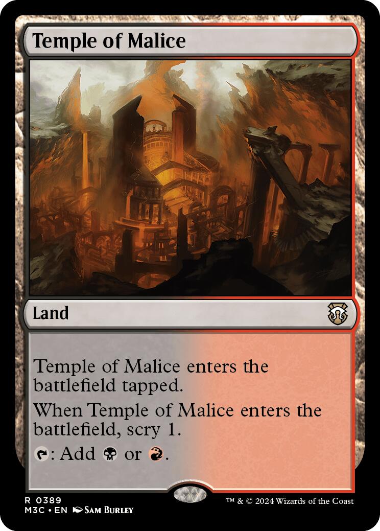 Temple of Malice [Modern Horizons 3 Commander] | Gear Gaming Fayetteville