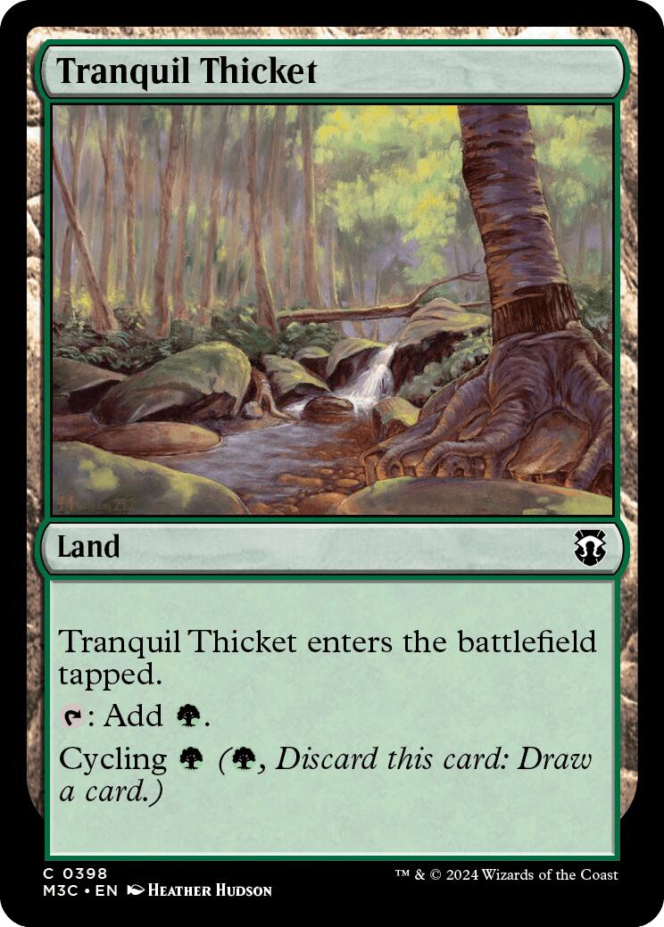 Tranquil Thicket [Modern Horizons 3 Commander] | Gear Gaming Fayetteville