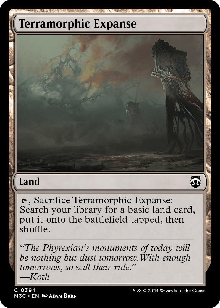 Terramorphic Expanse [Modern Horizons 3 Commander] | Gear Gaming Fayetteville