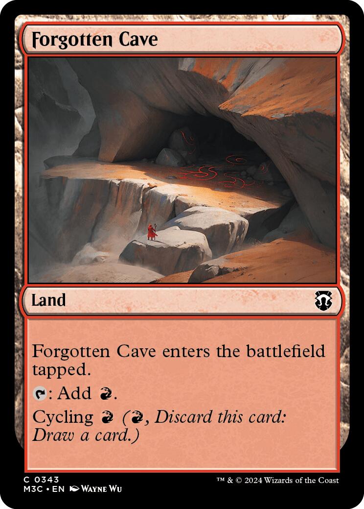 Forgotten Cave [Modern Horizons 3 Commander] | Gear Gaming Fayetteville