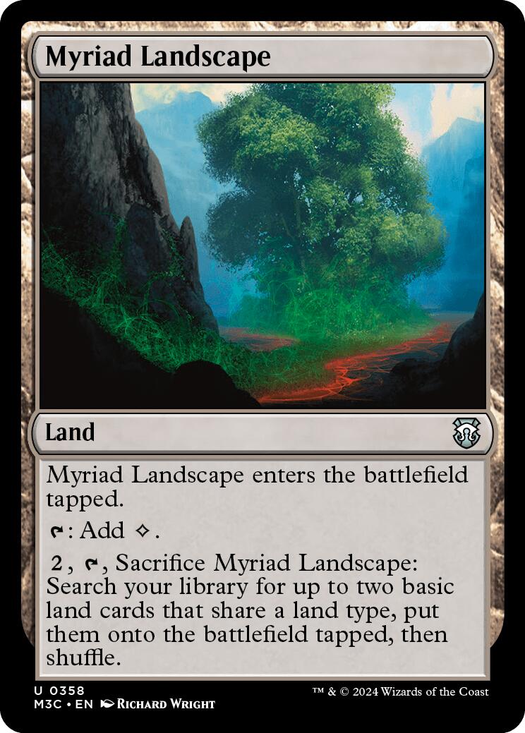 Myriad Landscape [Modern Horizons 3 Commander] | Gear Gaming Fayetteville