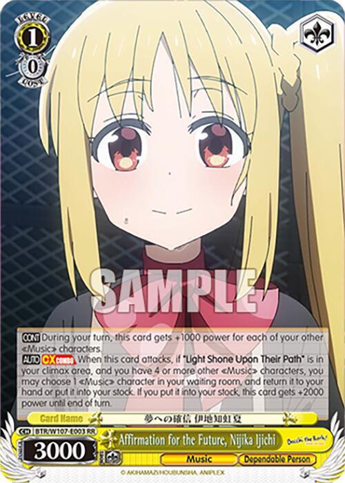 Affirmation for the Future, Nijika Ijichi - [BOCCHI THE ROCK!] | Gear Gaming Fayetteville