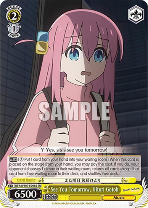 See You Tomorrow, Hitori Gotoh (SR) - [BOCCHI THE ROCK!] | Gear Gaming Fayetteville