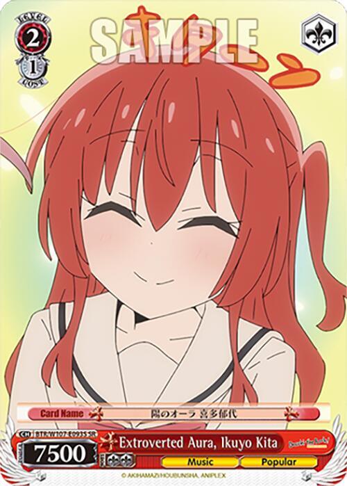 Extroverted Aura, Ikuyo Kita (SR) - [BOCCHI THE ROCK!] | Gear Gaming Fayetteville