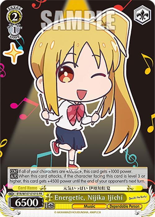 Energetic, Nijika Ijichi (Foil) - [BOCCHI THE ROCK!] | Gear Gaming Fayetteville