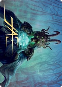 Masked Vandal Art Card (Gold-Stamped Signature) [Kaldheim Art Series] | Gear Gaming Fayetteville