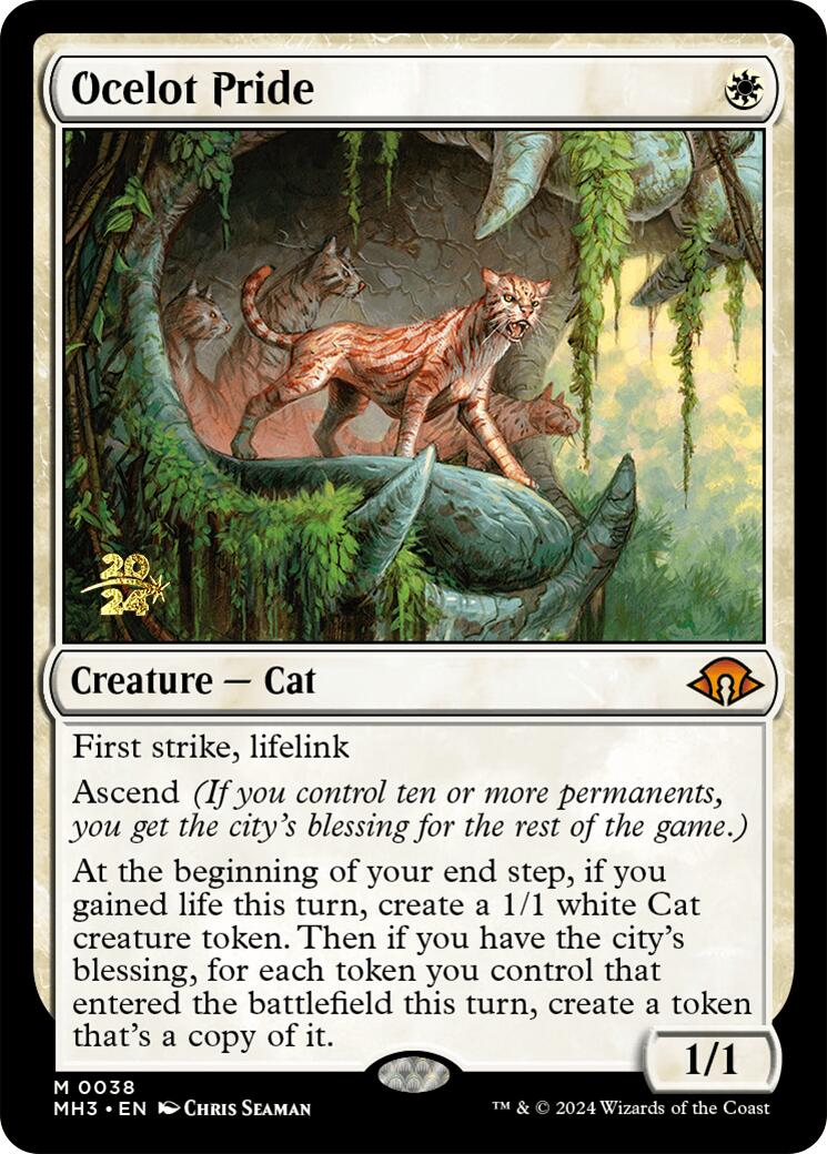 Ocelot Pride [Modern Horizons 3 Prerelease Promos] | Gear Gaming Fayetteville