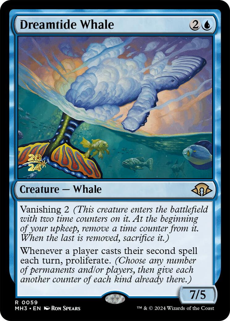 Dreamtide Whale [Modern Horizons 3 Prerelease Promos] | Gear Gaming Fayetteville