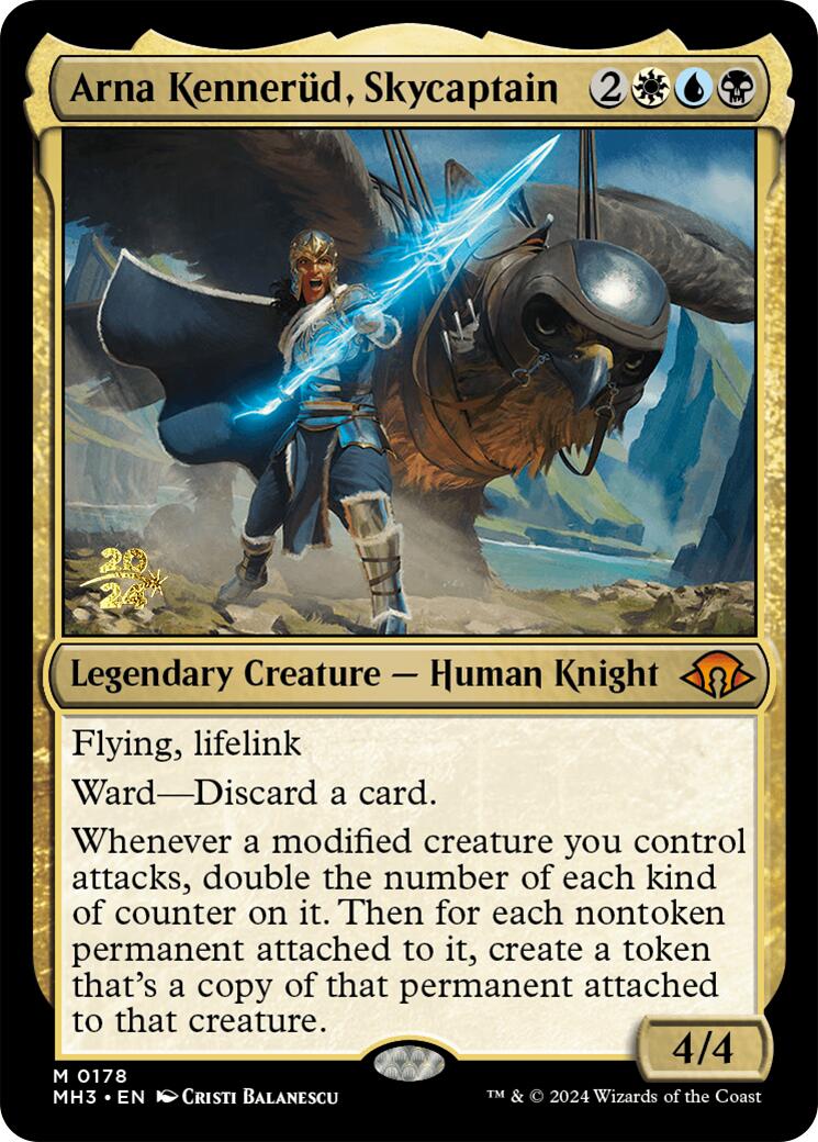 Arna Kennerud, Skycaptain [Modern Horizons 3 Prerelease Promos] | Gear Gaming Fayetteville