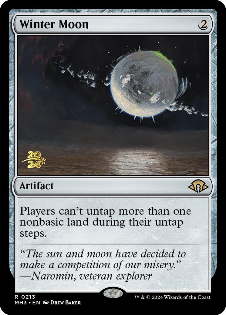 Winter Moon [Modern Horizons 3 Prerelease Promos] | Gear Gaming Fayetteville