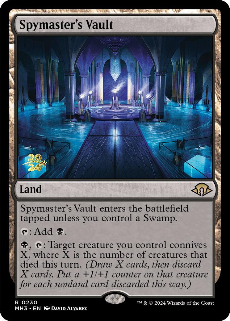 Spymaster's Vault [Modern Horizons 3 Prerelease Promos] | Gear Gaming Fayetteville