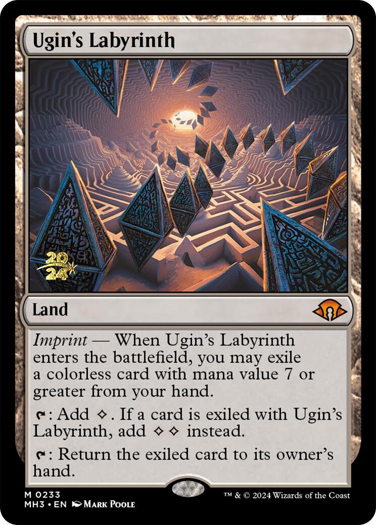 Ugin's Labyrinth [Modern Horizons 3 Prerelease Promos] | Gear Gaming Fayetteville