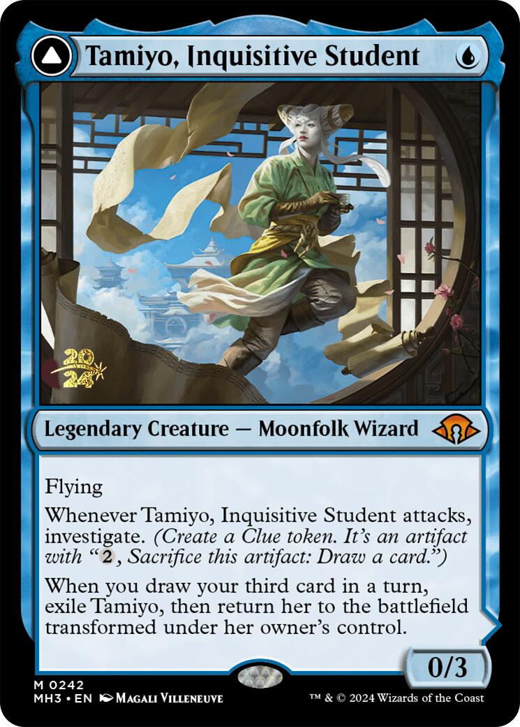 Tamiyo, Inquisitive Student [Modern Horizons 3 Prerelease Promos] | Gear Gaming Fayetteville