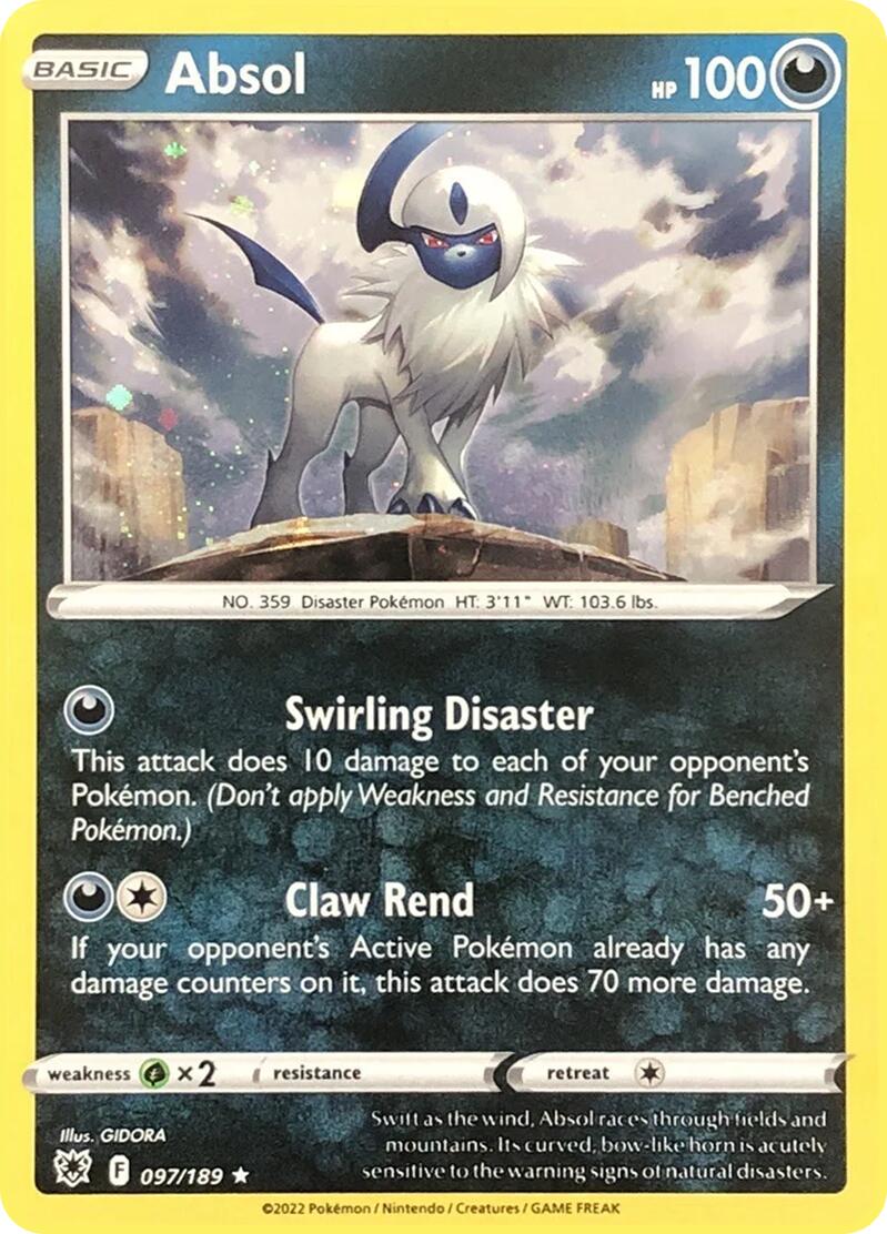 Absol (097/189) (Cosmos Holo) [Miscellaneous Cards] | Gear Gaming Fayetteville