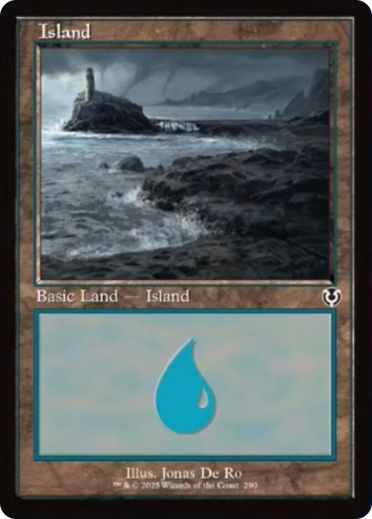 Island (290) (Retro Frame) [Innistrad Remastered] | Gear Gaming Fayetteville