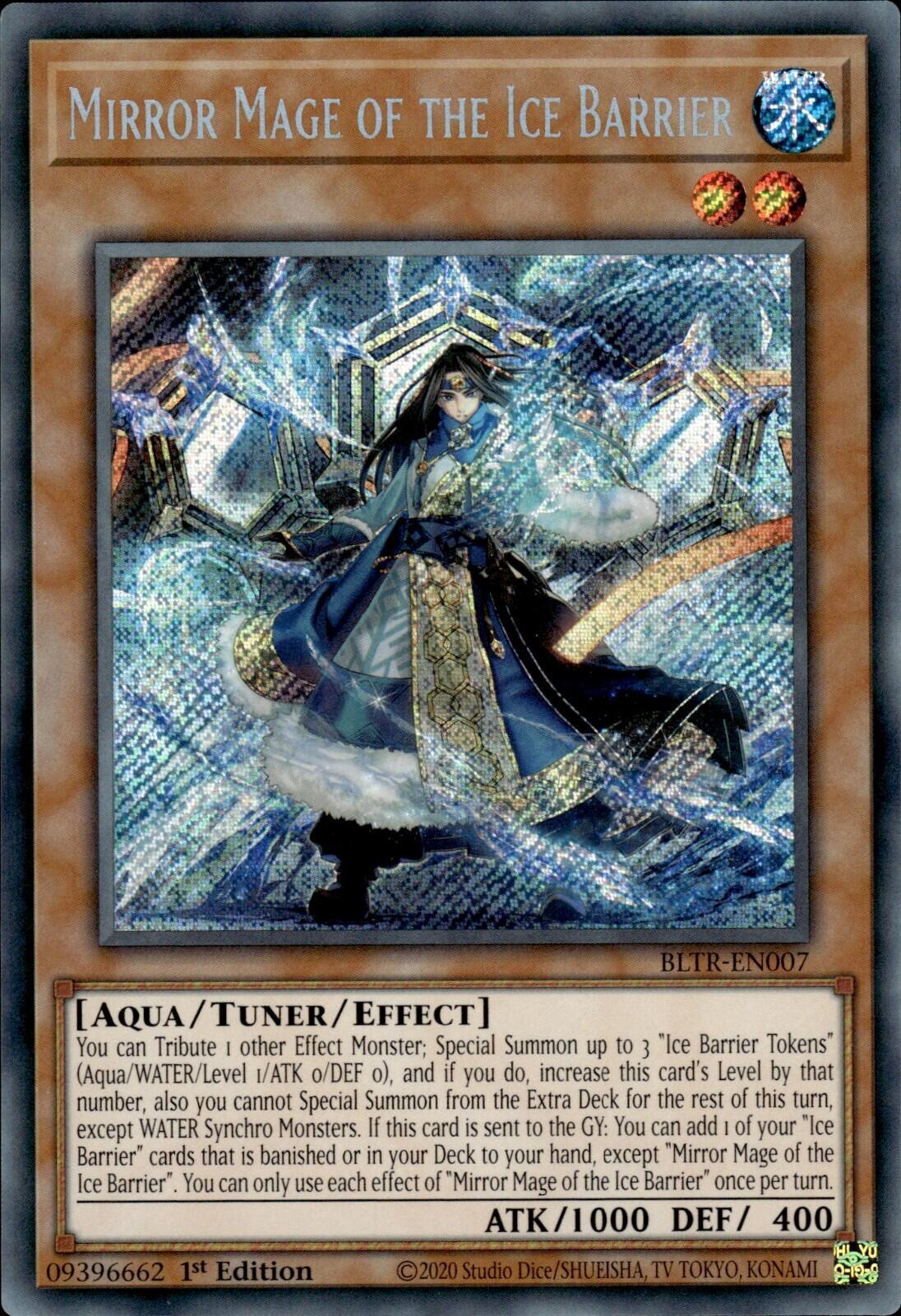 Mirror Mage of the Ice Barrier [BLTR-EN007] Secret Rare | Gear Gaming Fayetteville