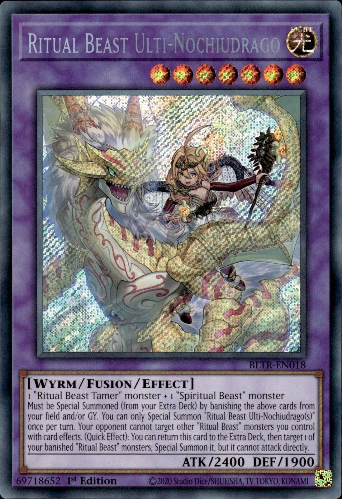 Ritual Beast Ulti-Nochiudrago [BLTR-EN018] Secret Rare | Gear Gaming Fayetteville