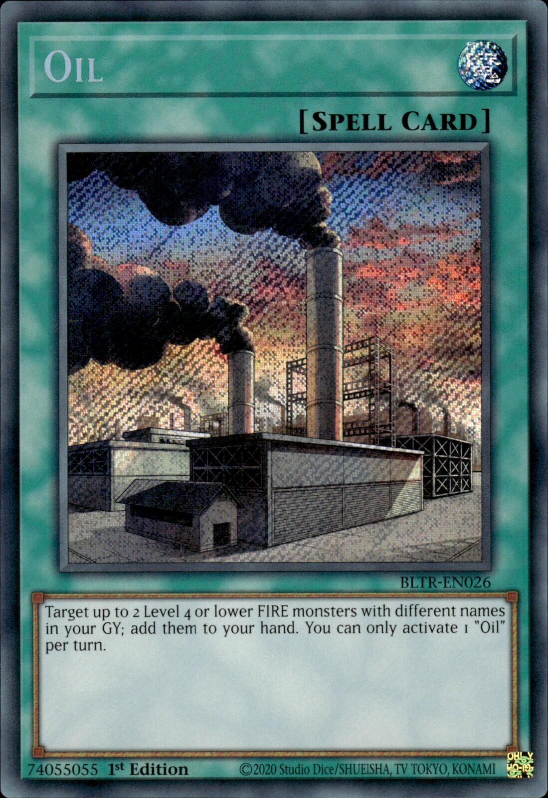 Oil [BLTR-EN026] Secret Rare | Gear Gaming Fayetteville