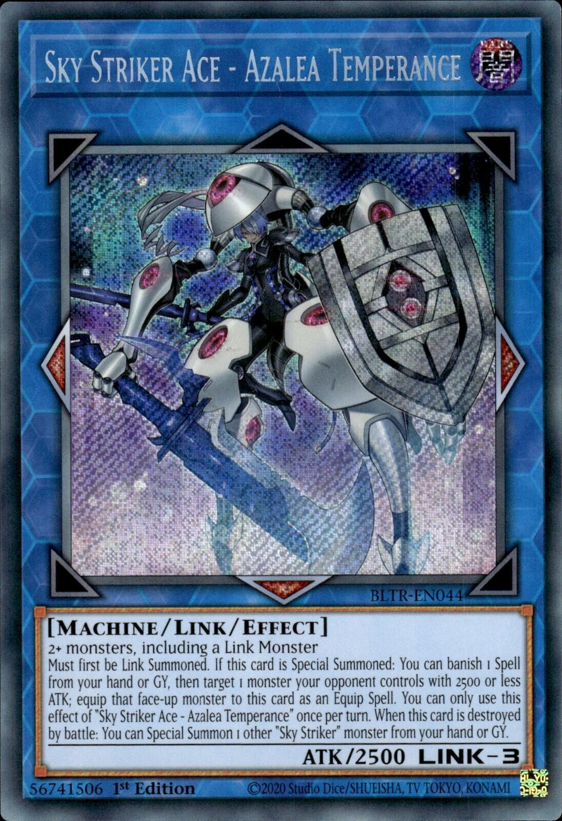 Sky Striker Ace - Azalea Temperance [BLTR-EN044] Secret Rare | Gear Gaming Fayetteville