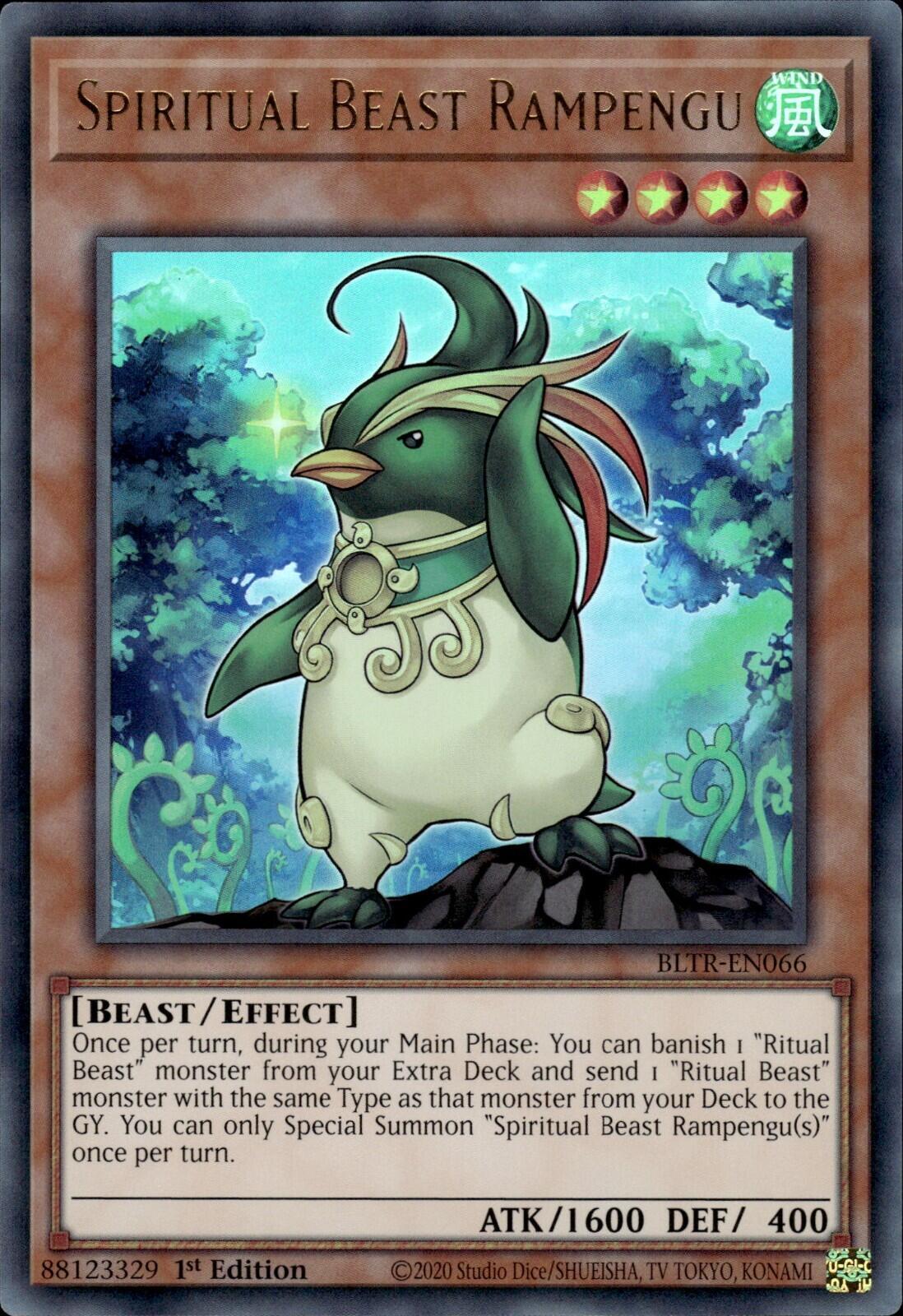 Spiritual Beast Rampengu [BLTR-EN066] Ultra Rare | Gear Gaming Fayetteville