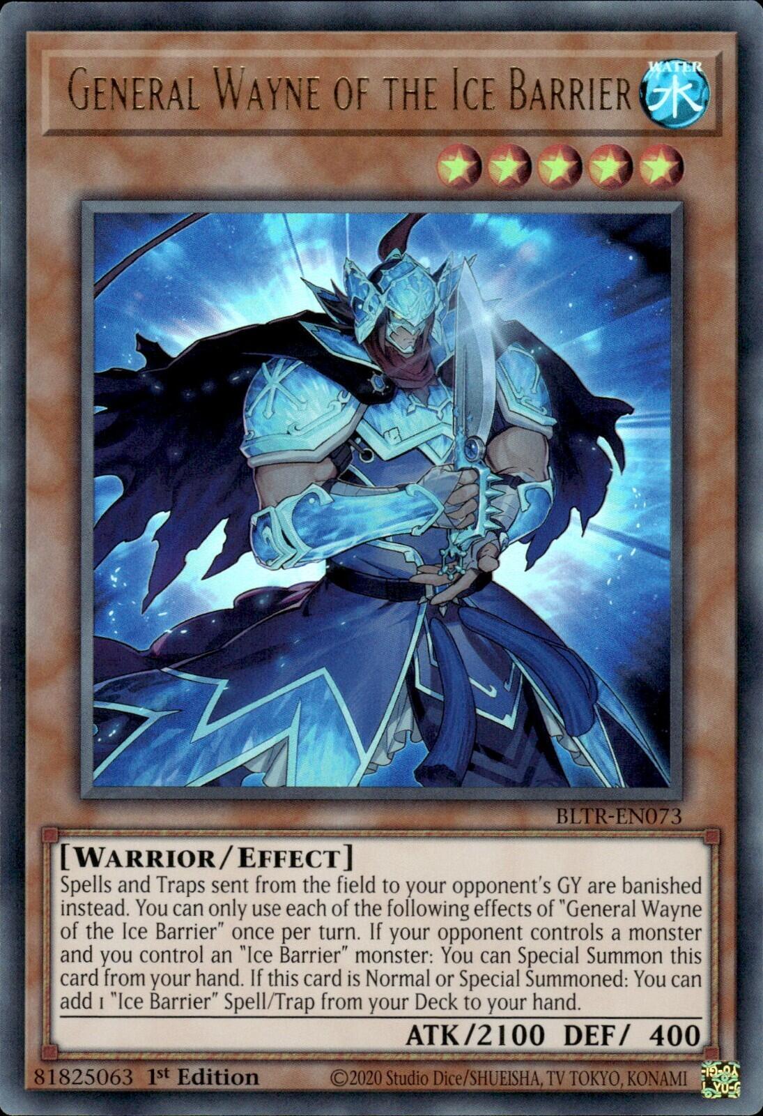 General Wayne of the Ice Barrier [BLTR-EN073] Ultra Rare | Gear Gaming Fayetteville