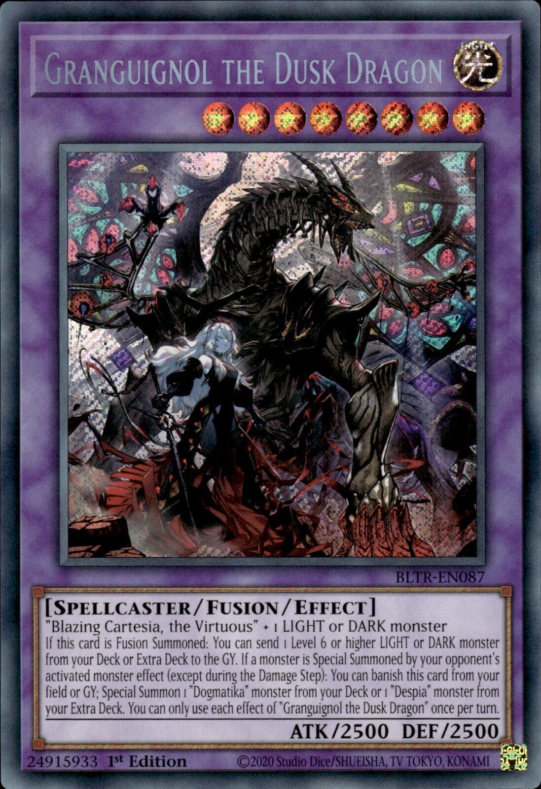 Granguignol the Dusk Dragon [BLTR-EN087] Secret Rare | Gear Gaming Fayetteville