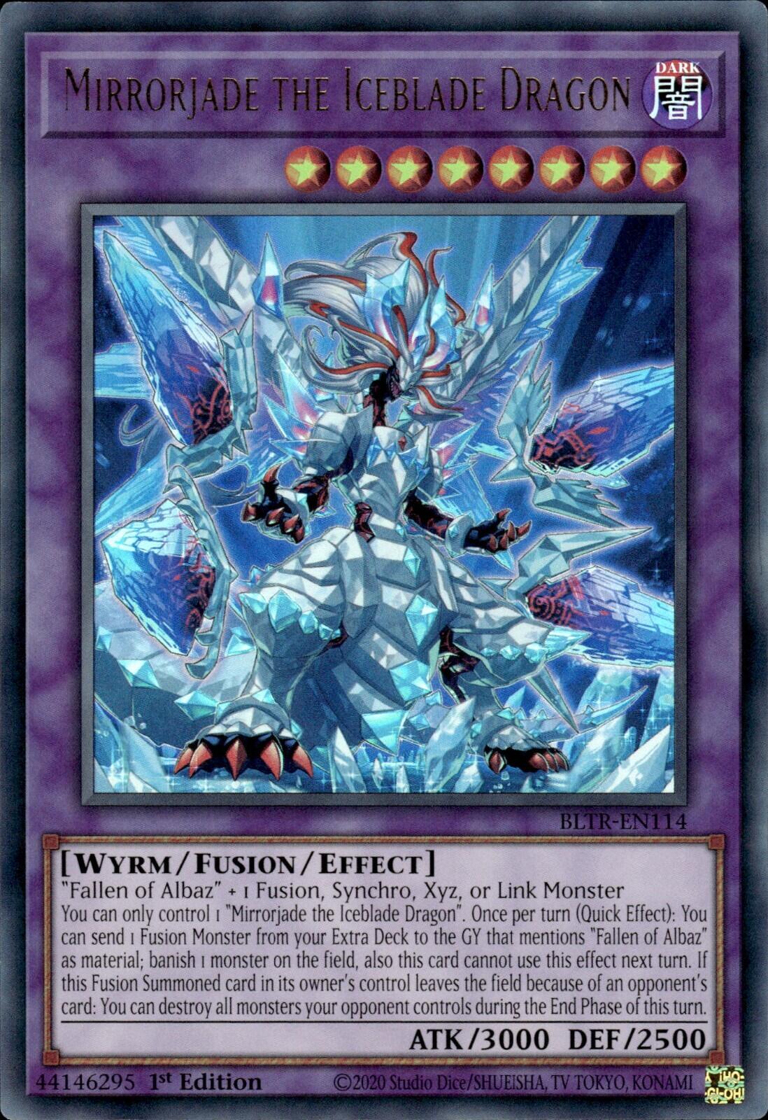 Mirrorjade the Iceblade Dragon [BLTR-EN114] Ultra Rare | Gear Gaming Fayetteville