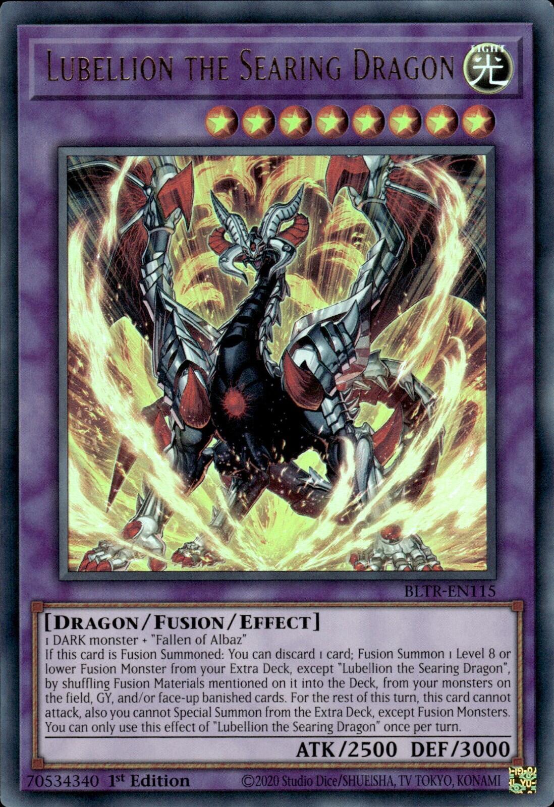 Lubellion the Searing Dragon [BLTR-EN115] Ultra Rare | Gear Gaming Fayetteville