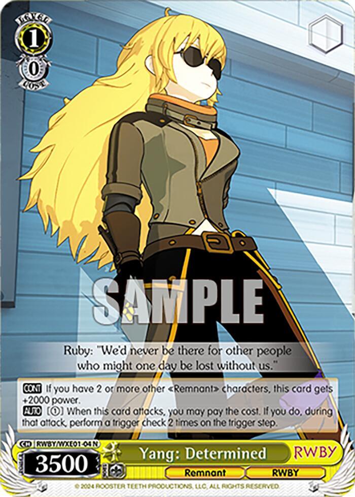 Yang: Determined - [RWBY Premium Booster] | Gear Gaming Fayetteville