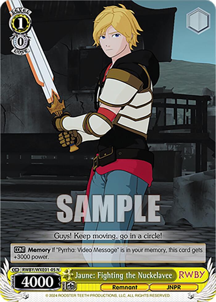 Jaune: Fighting the Nuckelavee - [RWBY Premium Booster] | Gear Gaming Fayetteville