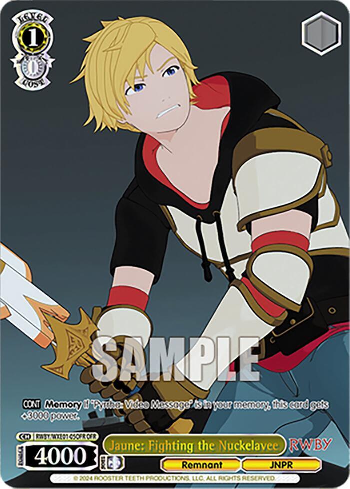 Jaune: Fighting the Nuckelavee (OFR) - [RWBY Premium Booster] | Gear Gaming Fayetteville